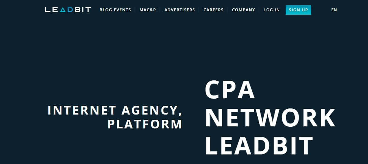 Best CPA Affiliate Networks Leadbit affiliate program