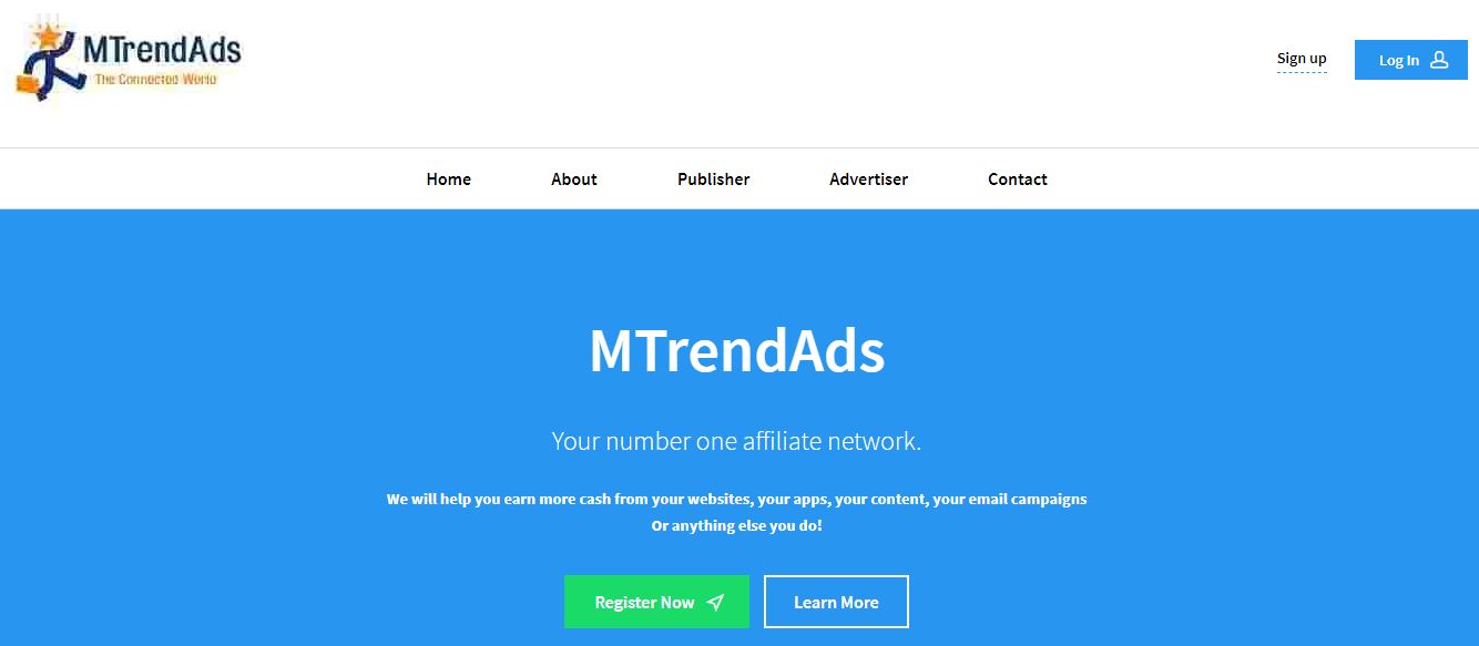 MTrendAds Network affiliate program