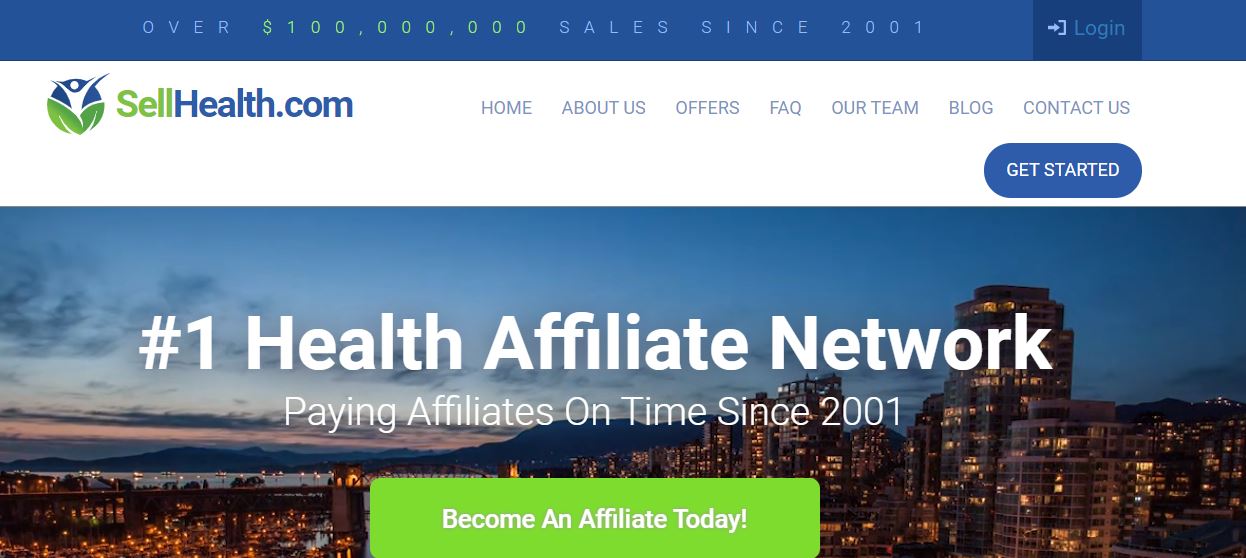 SellHealth affiliate Program